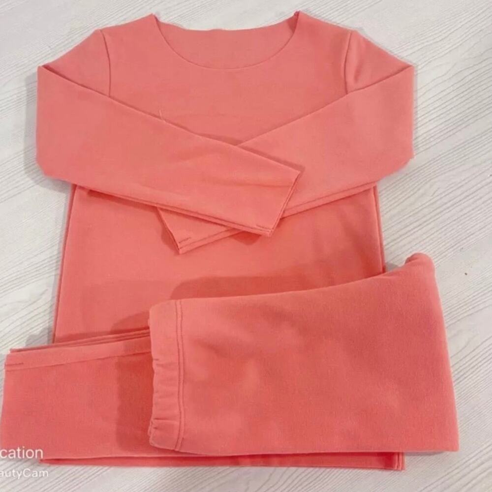 New Size 4-5 2 piece long underwear,